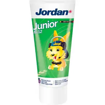 Etos Jordan Tandpasta Junior 6-12 Jaar 50 ML aanbieding