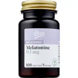 Etos Etos Melatonine Tabletten 500 stuks aanbieding