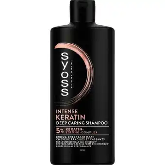 Etos Syoss Intense Keratin Shampoo 440 ML aanbieding