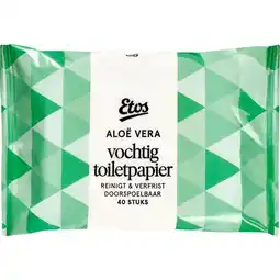 Etos Etos Aloë vera vochtig toiletpapier aanbieding