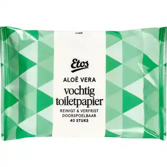Etos Etos Aloë vera vochtig toiletpapier aanbieding