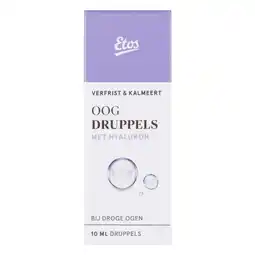 Etos Etos Oogdruppels Met Hyaluron 10 ML aanbieding