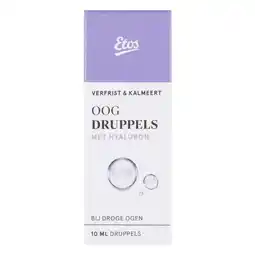 Etos Etos Oogdruppels Met Hyaluron 10 ML aanbieding