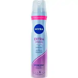 Etos NIVEA Extra Strong Styling Spray 250 ML aanbieding
