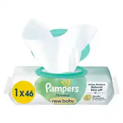 Etos Pampers Harmonie New Baby Billendoekjes 46 Stuks aanbieding