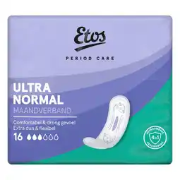 Etos Etos Ultra Maandverband Normal 16 stuks aanbieding