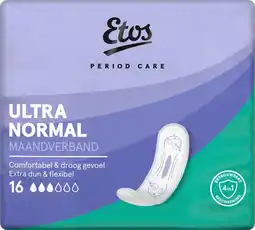 Etos Etos Ultra Maandverband Normal 16 stuks aanbieding