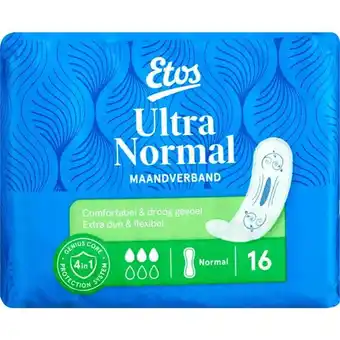 Etos Etos Ultra Maandverband Normal 16 stuks aanbieding