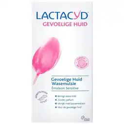 Etos Lactacyd Intieme Hygiëne Gevoelige Huid Wasemulsie 200 ML aanbieding