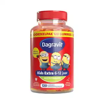 Etos Dagravit Kids-Xtra 6-12 jaar Vitaminions 120 gummies aanbieding