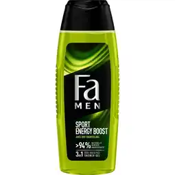 Etos Fa Men Xtreme Sport Energy Boost 3-in-1 Douchegel 250 ML aanbieding