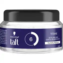 Etos Taft Titane Gel 250 ML aanbieding