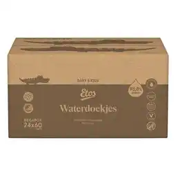 Etos Etos Baby Waterdoekjes Megabox 60x24 aanbieding