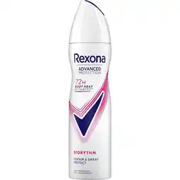 Etos Rexona Woman Advanced Protection Biorythm Deodorant Spray 150 ML aanbieding