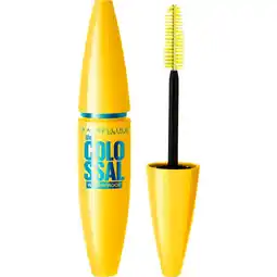 Etos Maybelline New York Volum' Express Colossal Waterproof Mascara Glam Zwart aanbieding