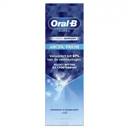 Etos Oral-B 3D White Arctic Fresh Tandpasta 75 ML aanbieding