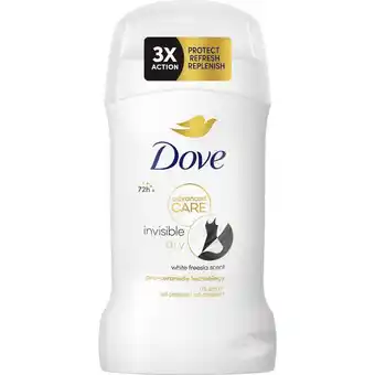 Etos Dove Advanced Care Invisible DryAnti-Transpirant DeodorantStick 50 ML aanbieding