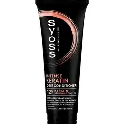 Etos Syoss Intense Keratin Deep Conditioner 250 ML aanbieding