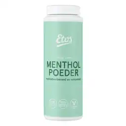 Etos Etos Menthol Poeder 100 GR aanbieding