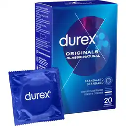 Etos Durex Condooms Classic Natural 20 stuks aanbieding