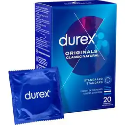 Etos Durex Condooms Classic Natural 20 stuks aanbieding