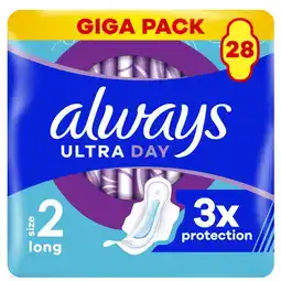 Etos ALWAYS ULTRA PADS WINGS L 28 - GP aanbieding