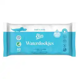 Etos Etos Baby Waterdoekjes 60 stuks aanbieding