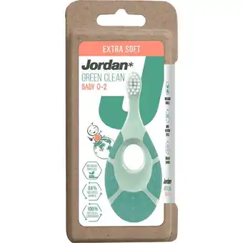 Etos Jordan Green Clean Babytandenborstel 0-2 jaar aanbieding