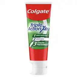 Etos Colgate Triple Action Xtra Fresh Tandpasta - 75 ML aanbieding