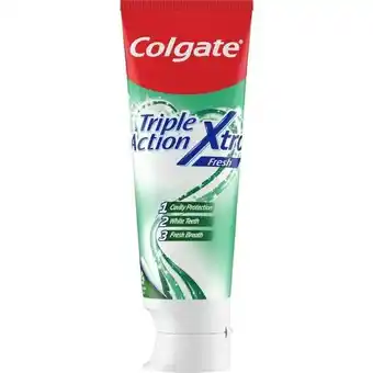Etos Colgate Triple Action Xtra Fresh Tandpasta - 75 ML aanbieding