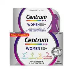 Etos Centrum Women 50+ Multivitaminen Tabletten 30 stuks aanbieding