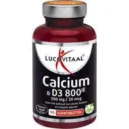 Etos Lucovitaal Calcium & D3 800IE tabletten aanbieding
