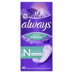 Etos ALWAYS DAILY FRSH LINER NORM 30 - SP aanbieding