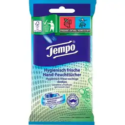 Etos Tempo Fresh To Go Protect Vochtige Doekjes 10 stuks aanbieding