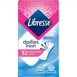 Etos Libresse Daily Fresh Inlegkruisjes Normal aanbieding