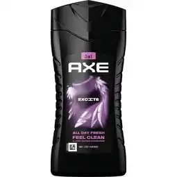 Etos AXE Excite Showergel 250 ML aanbieding