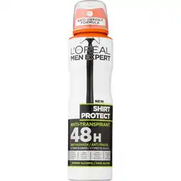 Etos L'Oréal Paris Men Expert Shirt Protect 48H Deodorant Spray 150 ML aanbieding