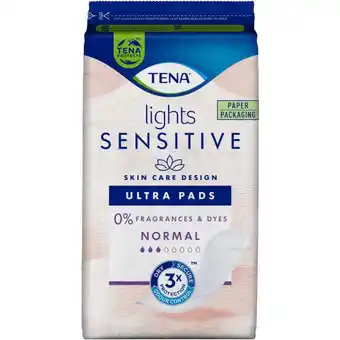 Etos TENA Lights Sensitive Normal Verbanden 16 stuks aanbieding