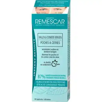 Etos Remescar Wallen & Donkere Kringen Crème 8 ML aanbieding