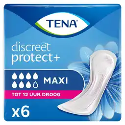 Etos TENA Discreet Maxi Verbanden 6 stuks aanbieding