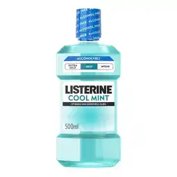 Etos Listerine Coolmint Milde Smaak Mondspoeling - 500 ML aanbieding