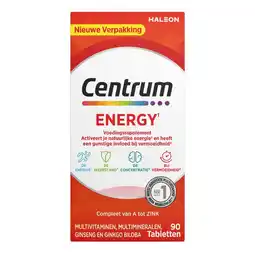 Etos Centrum Energy Multivitaminen Tabletten 90 stuks aanbieding