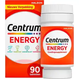 Etos Centrum Energy Multivitaminen Tabletten 90 stuks aanbieding