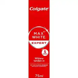 Etos Colgate Max White Expert Original Whitening Tandpasta - 75 ML aanbieding