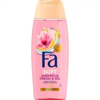 Etos Fa Cream & Oil Silk & Magnolia Showergel 250 ML aanbieding