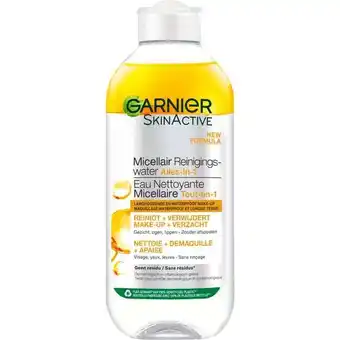 Etos Garnier SkinActive Micellair Reinigingswater in Olie 400 ML aanbieding