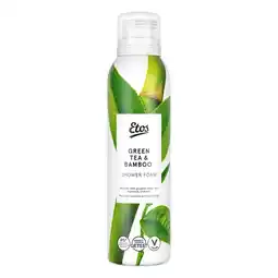 Etos Etos Green Tea & Bamboo 2-in-1 Showerfoam 200 ML aanbieding