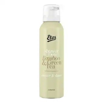 Etos Etos Green Tea & Bamboo 2-in-1 Showerfoam 200 ML aanbieding