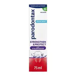 Etos Parodontax Strengthen & Protect Fresh Mint Tandpasta 75ML aanbieding
