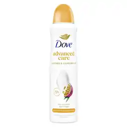 Etos Dove Advanced Care Go Fresh Passion Fruit Anti-Transpirant Deodorant Spray 150 ML aanbieding
